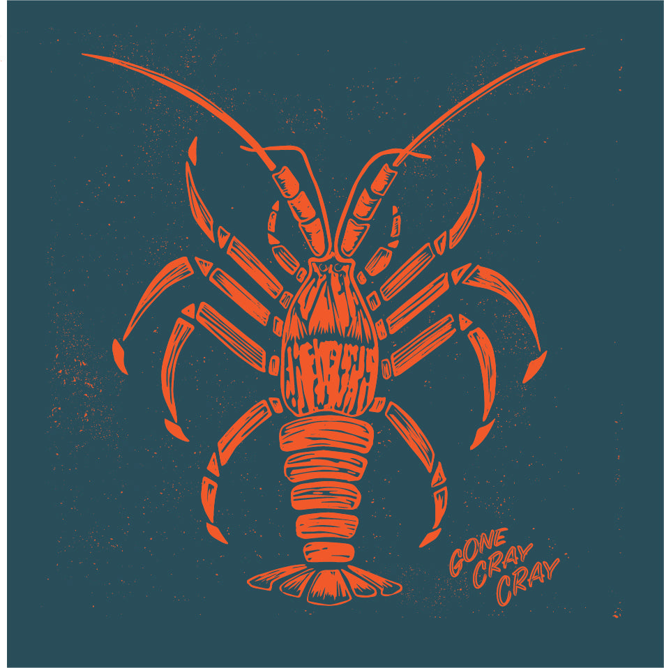 GONE CRAY CRAY PRINT <br> by Ruth Francis