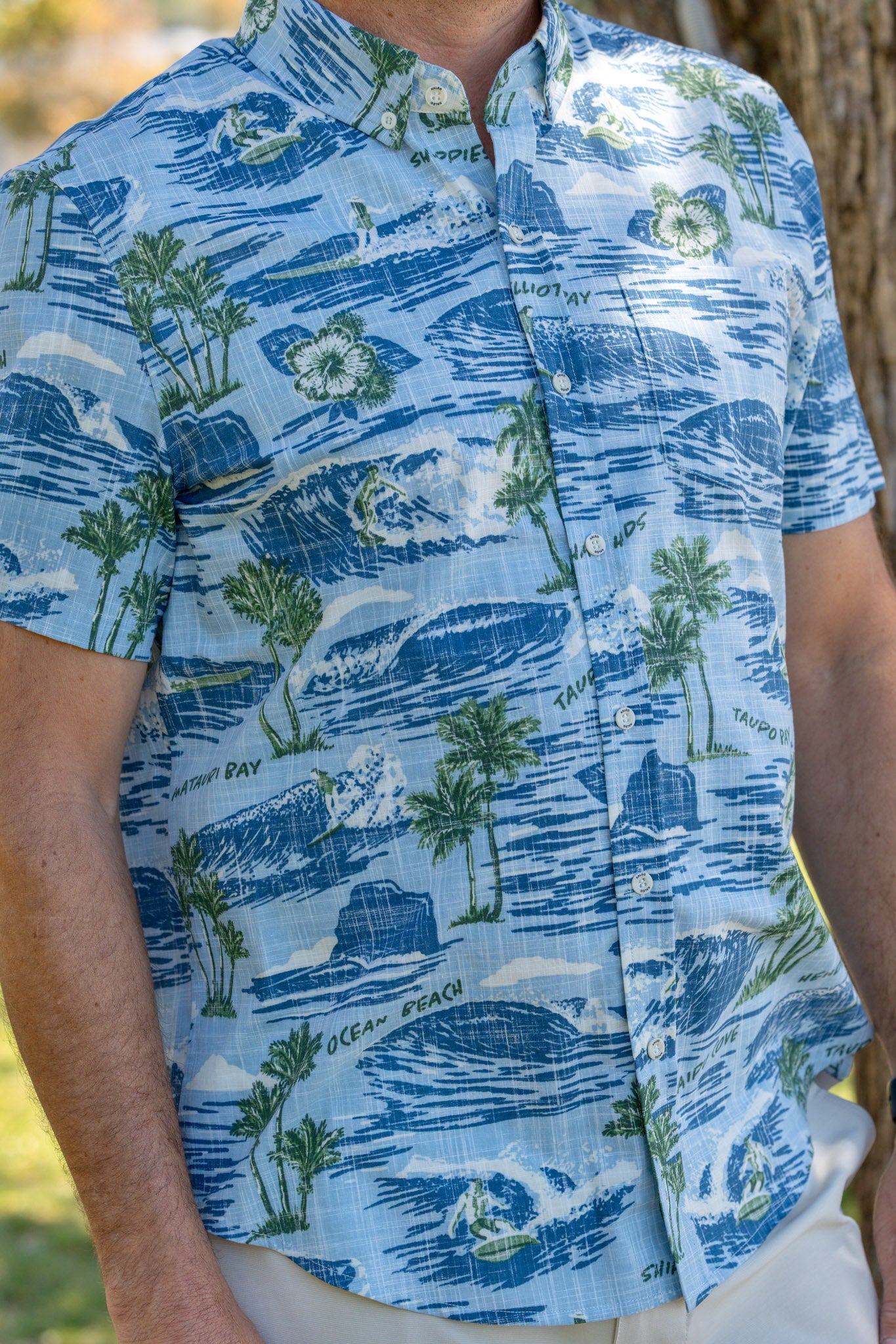 Surf Northland SS Kiwi Classic Mens Shirt