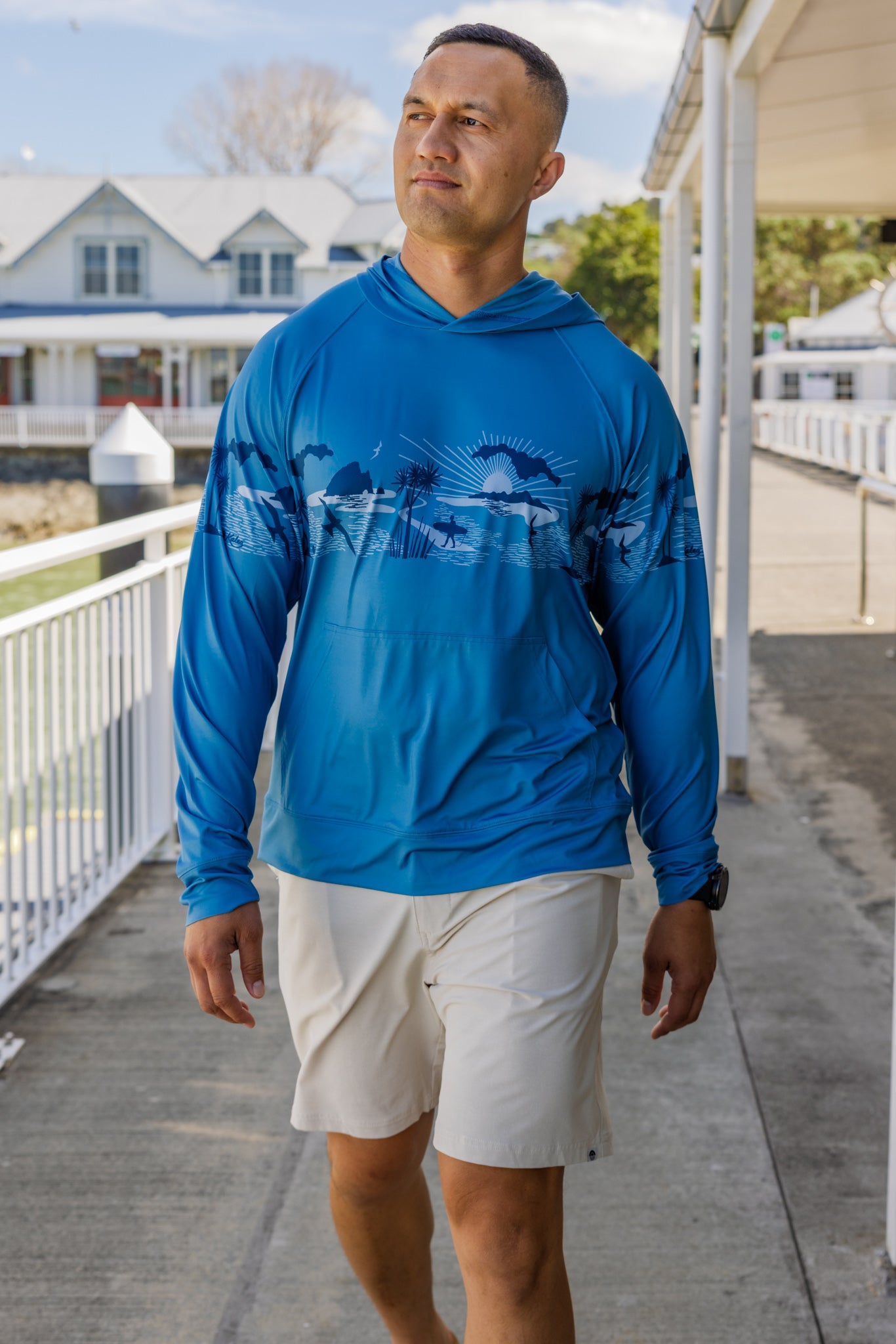 Beach Hooded Pullover