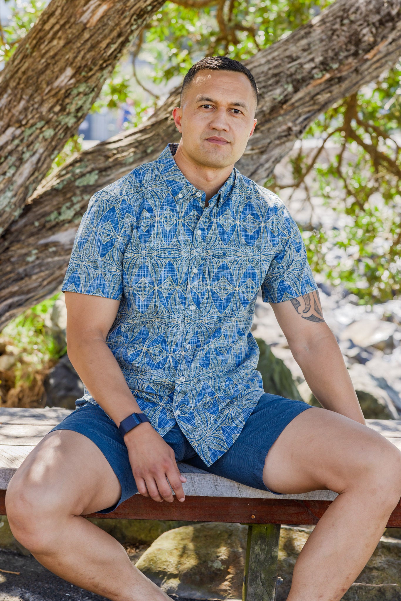 Orokohanga Kiwi Classic Mens Short Sleeve Shirt