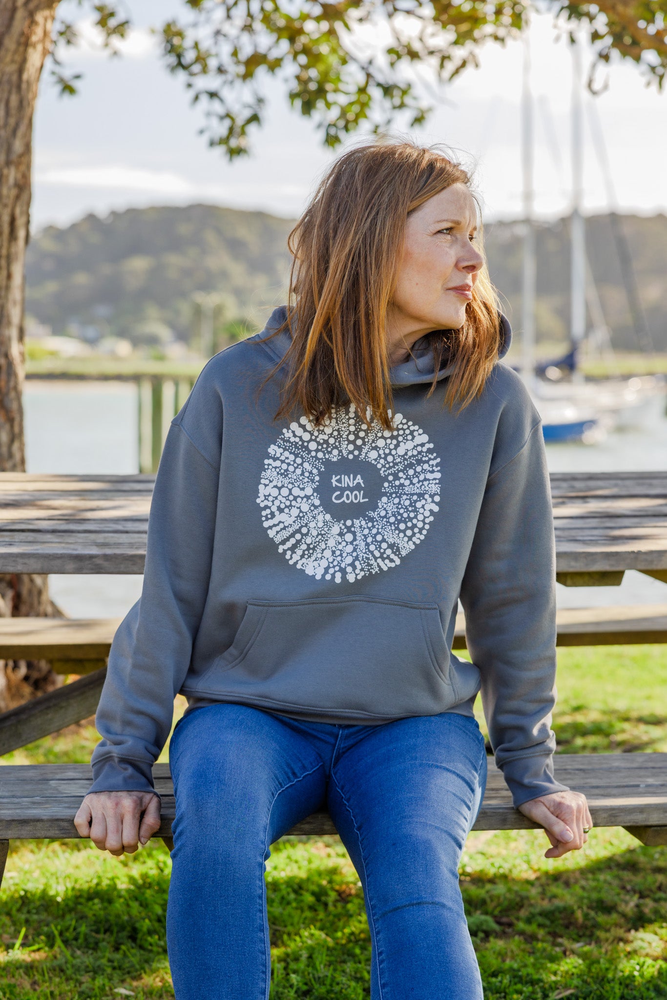 Kina Cool Womens Relax Hoodie