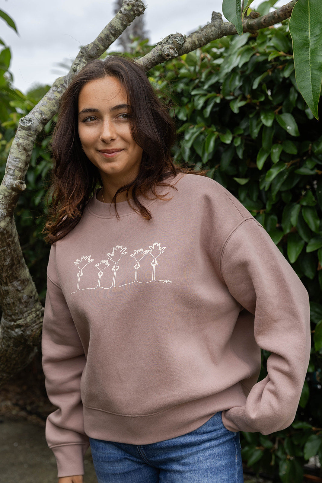 Womens Nikau Crew Sweatshirt