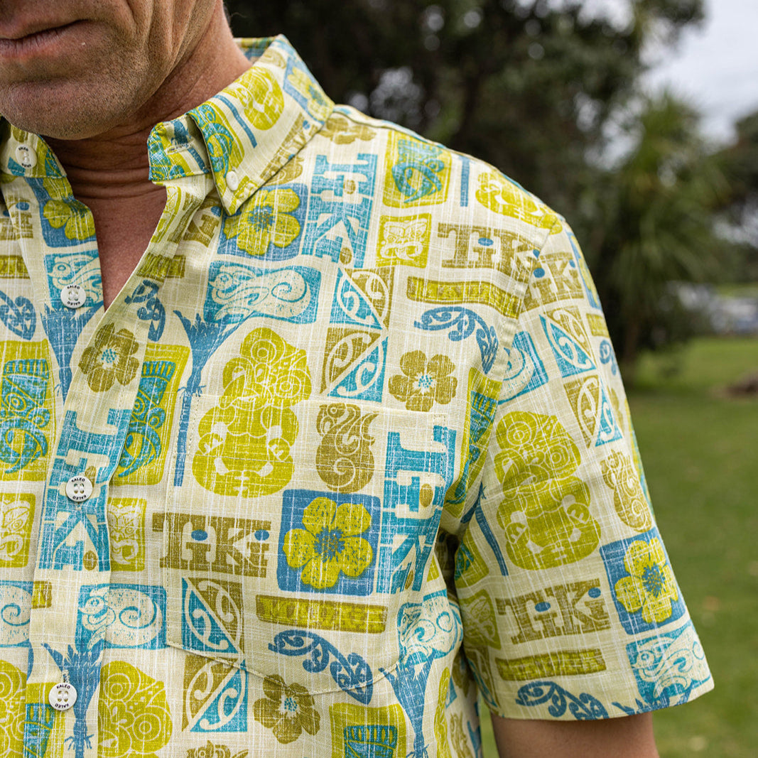 Tiki/Manaia Kiwi Classic Short Sleeve Shirt