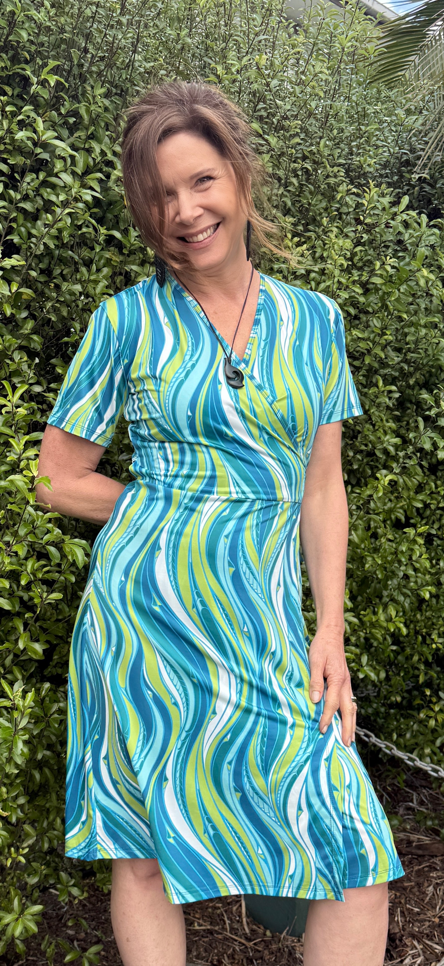 Rerenga Wrap Dress