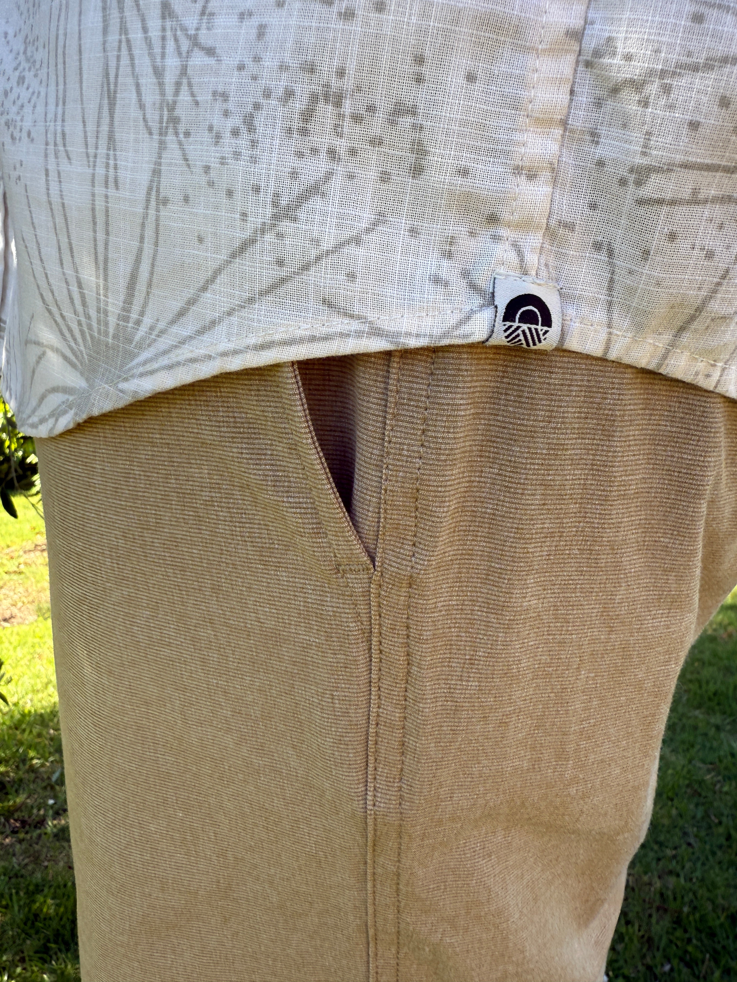 Comfort 4 Way Stretch Chino Shorts- Bronze