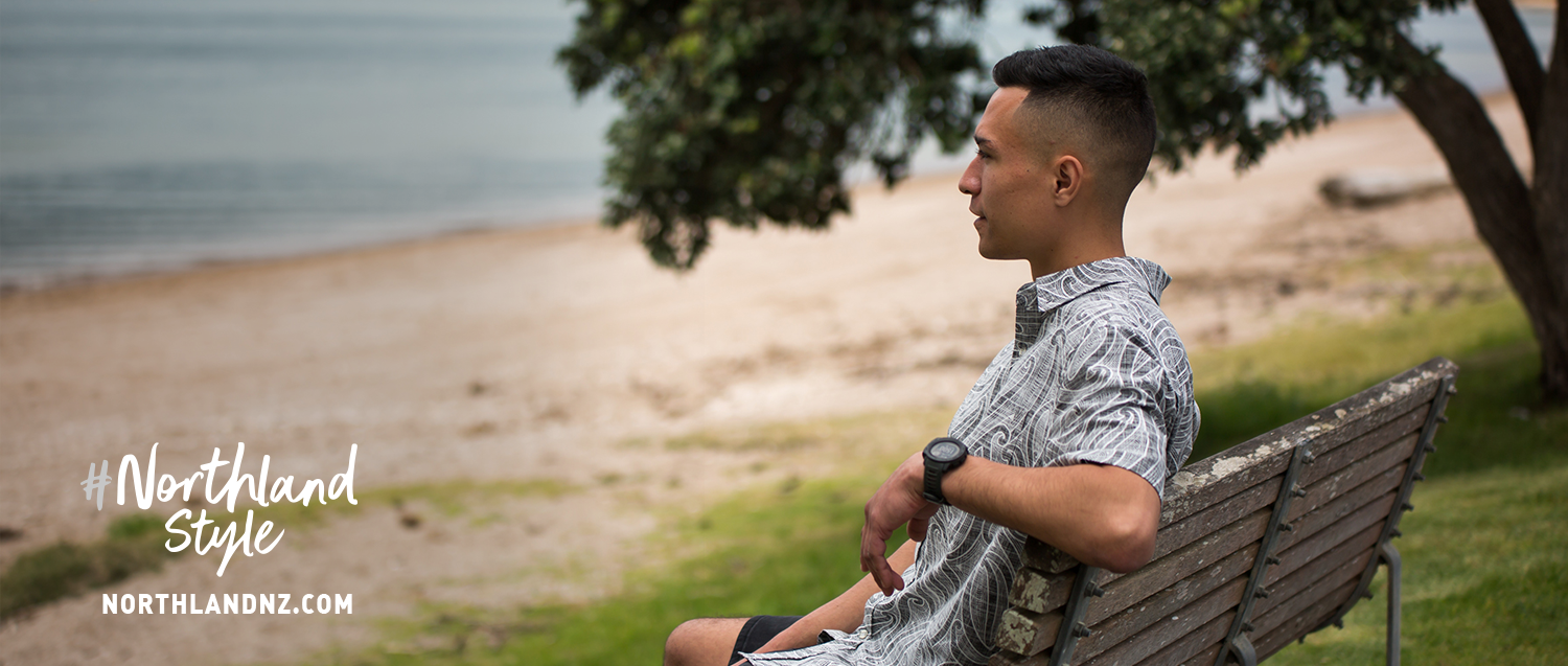 Kaleo Mens Short Sleeve Kowhaiwhai Shirt proudly designed in Northland #NorthlandStyle Northlandnz.com