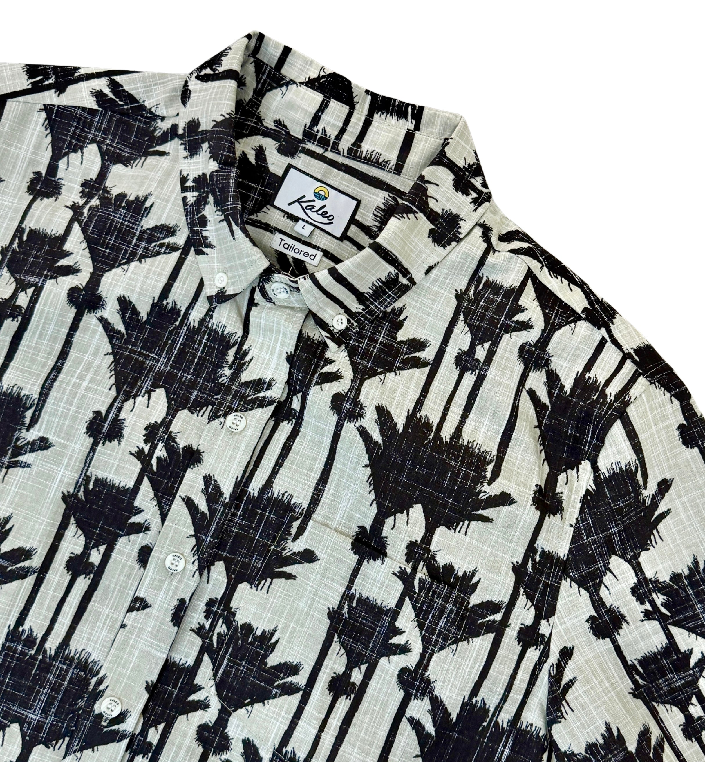 Nikau Palm Mens Kiwi Classic Short Sleeve Shirt