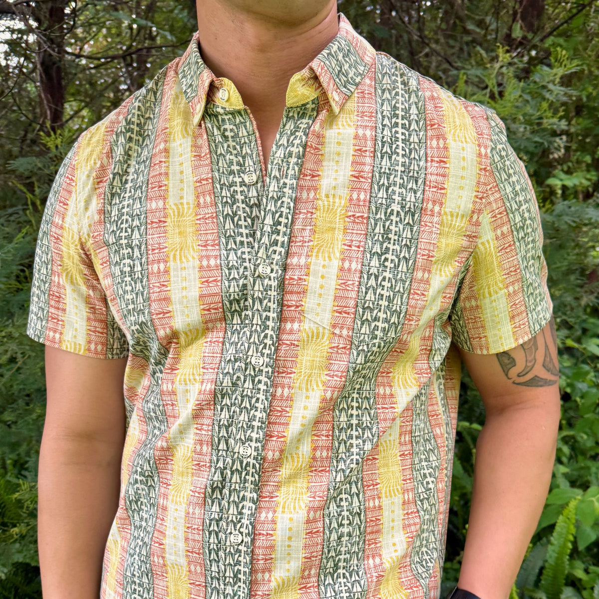 Whitinga O Te Ra Kiwi Classic Short Sleeve Mens Shirt