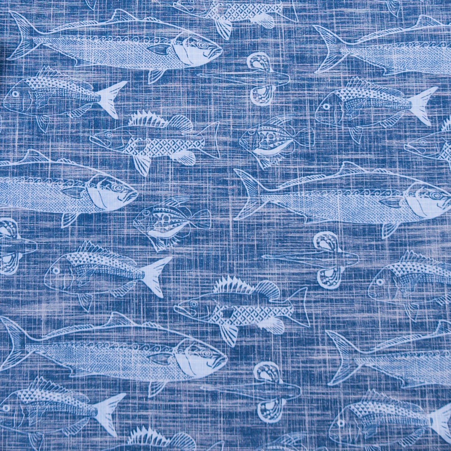 Kaleo BOI Catch Kiwi Classic men’s short sleeve shirt with Bay of Islands inspired fish print, lightweight breathable coastal New Zealand summer shirt.