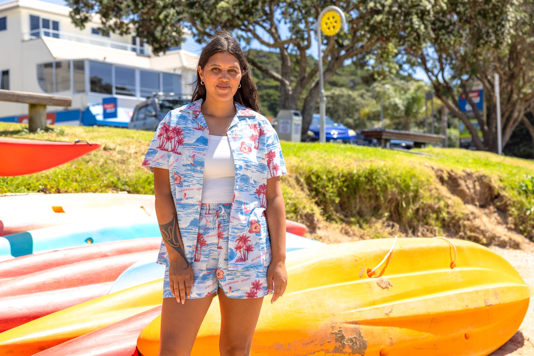 Surf Northland Matching Shorts/ Shirt set.