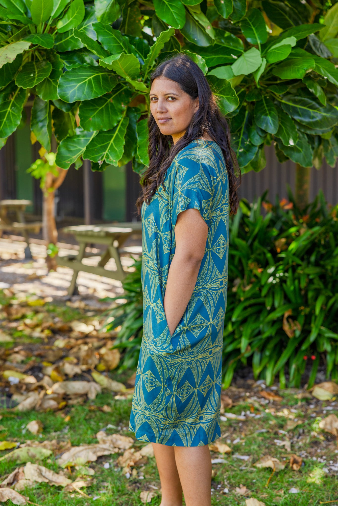 Orokohanga V- neck Dress