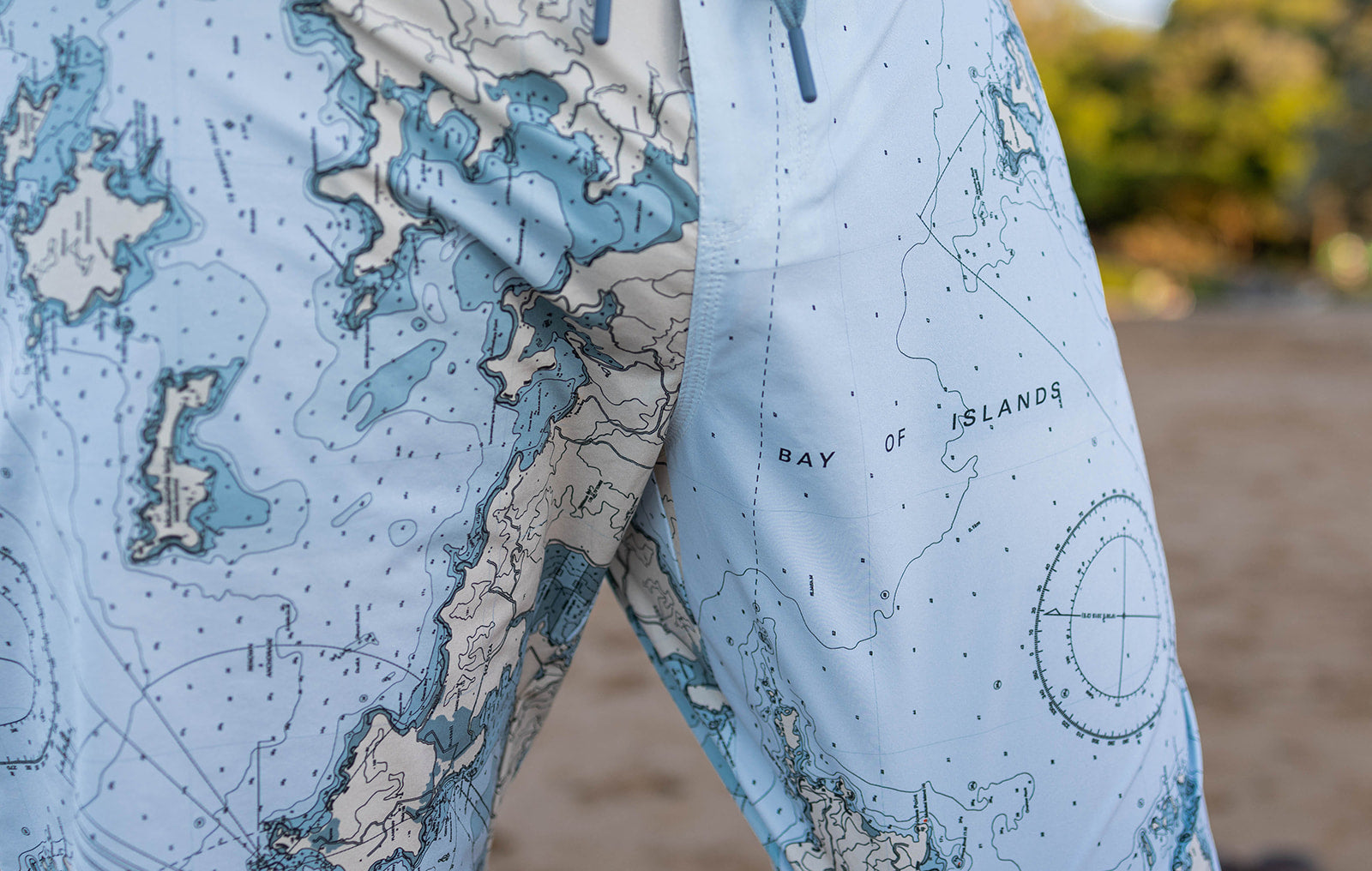BOI  Nautical Map Boardshorts
