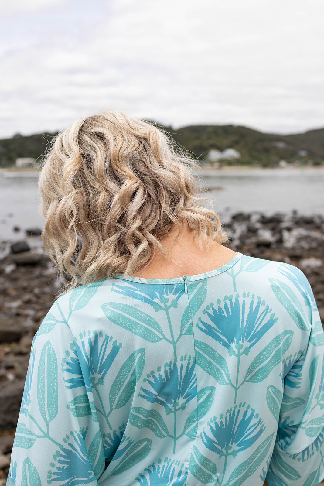 Aqua Pohutukawa Playsuit