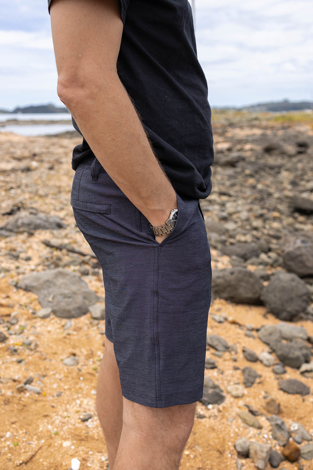 Chino Shorts- Charcoal