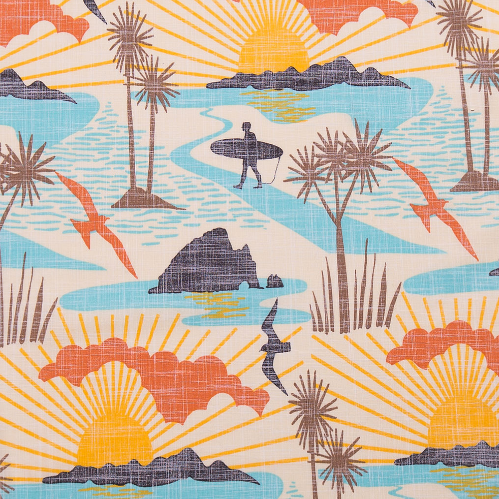 Kaleo custom BOI Beach pattern design