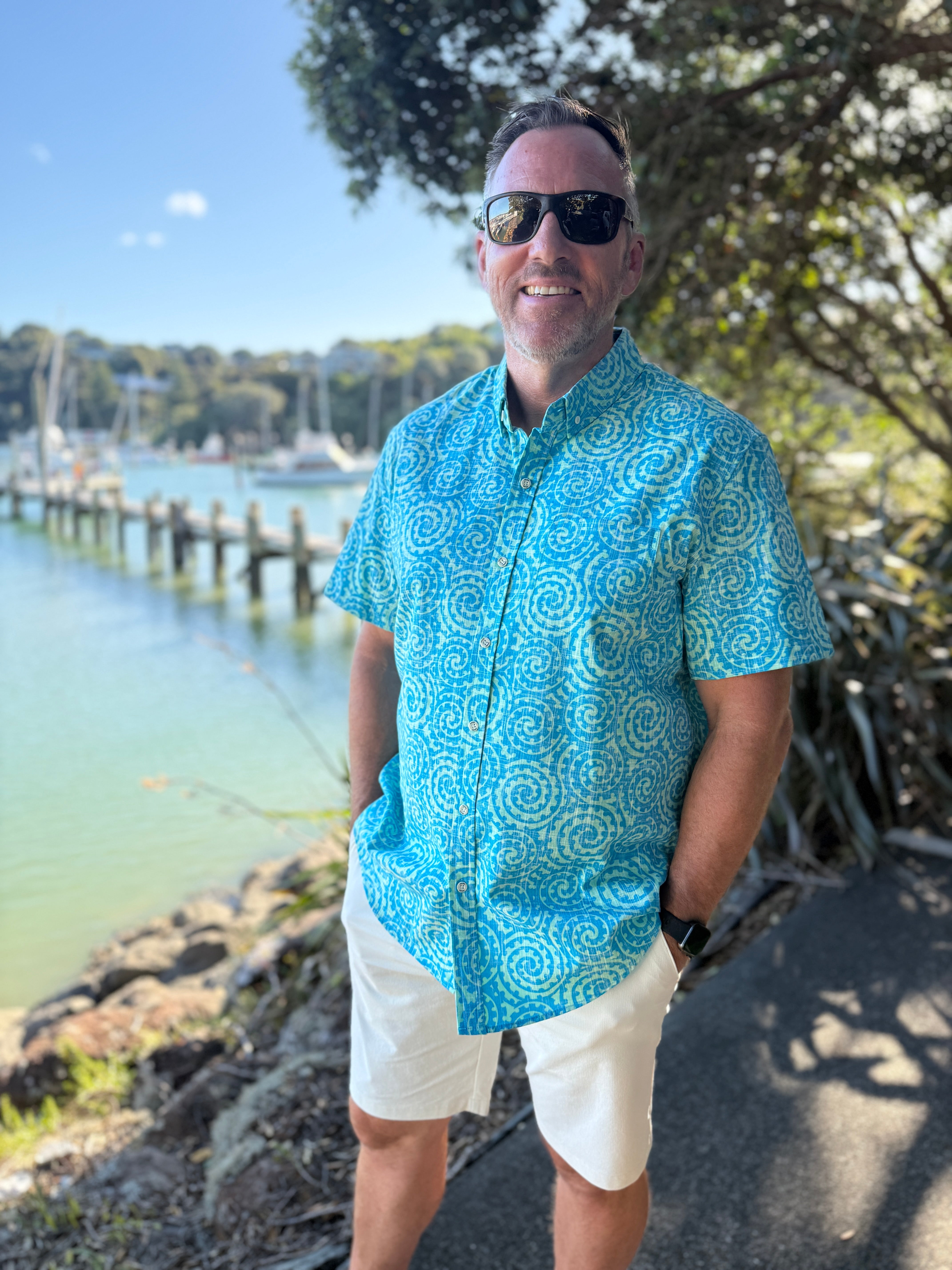 Takarangi Kiwi Classic Mens SS Shirt