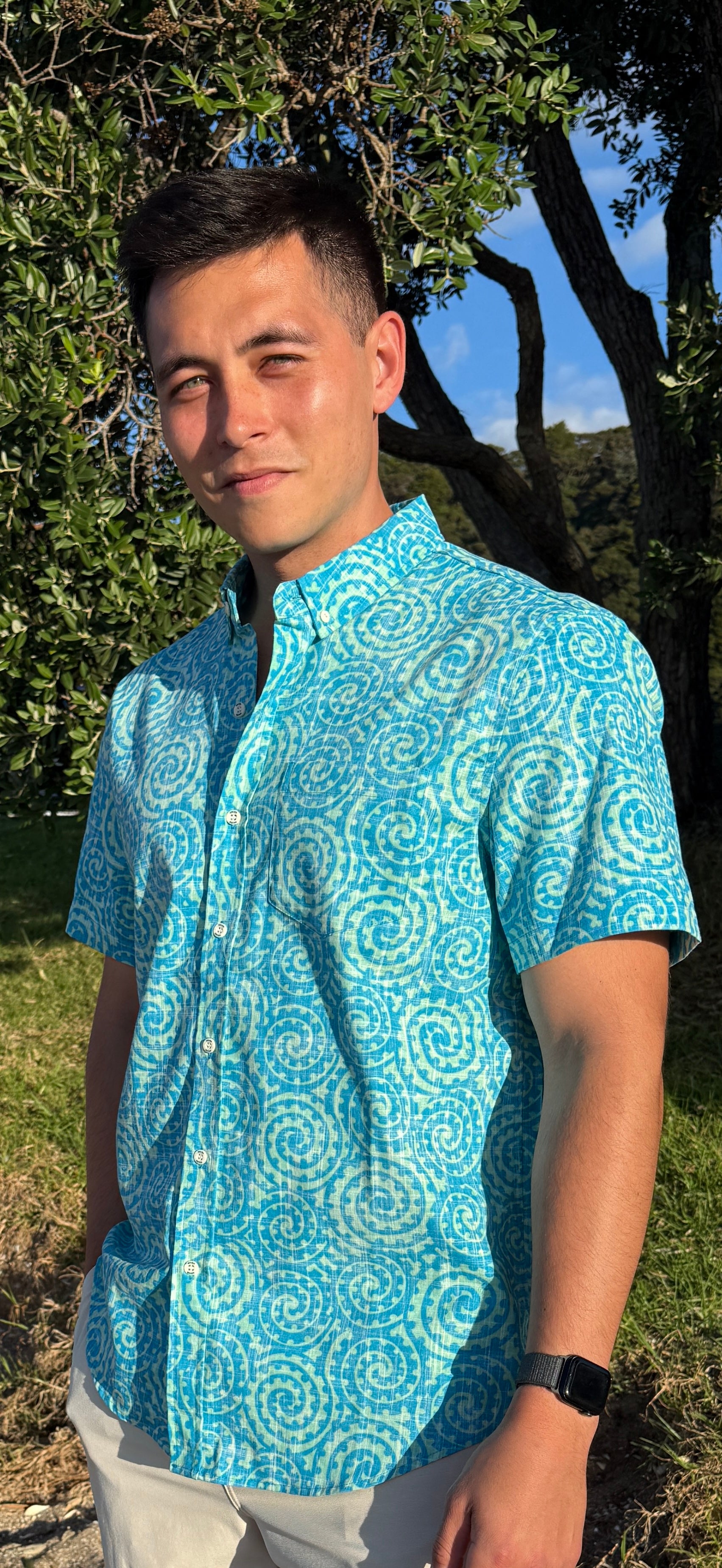 Takarangi Kiwi Classic Mens SS Shirt