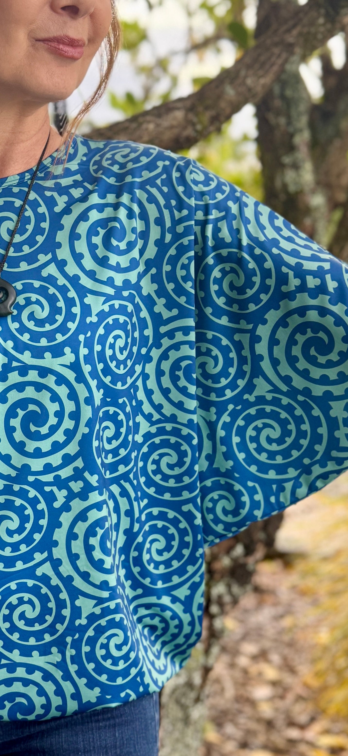 Takarangi Batwing Blouse