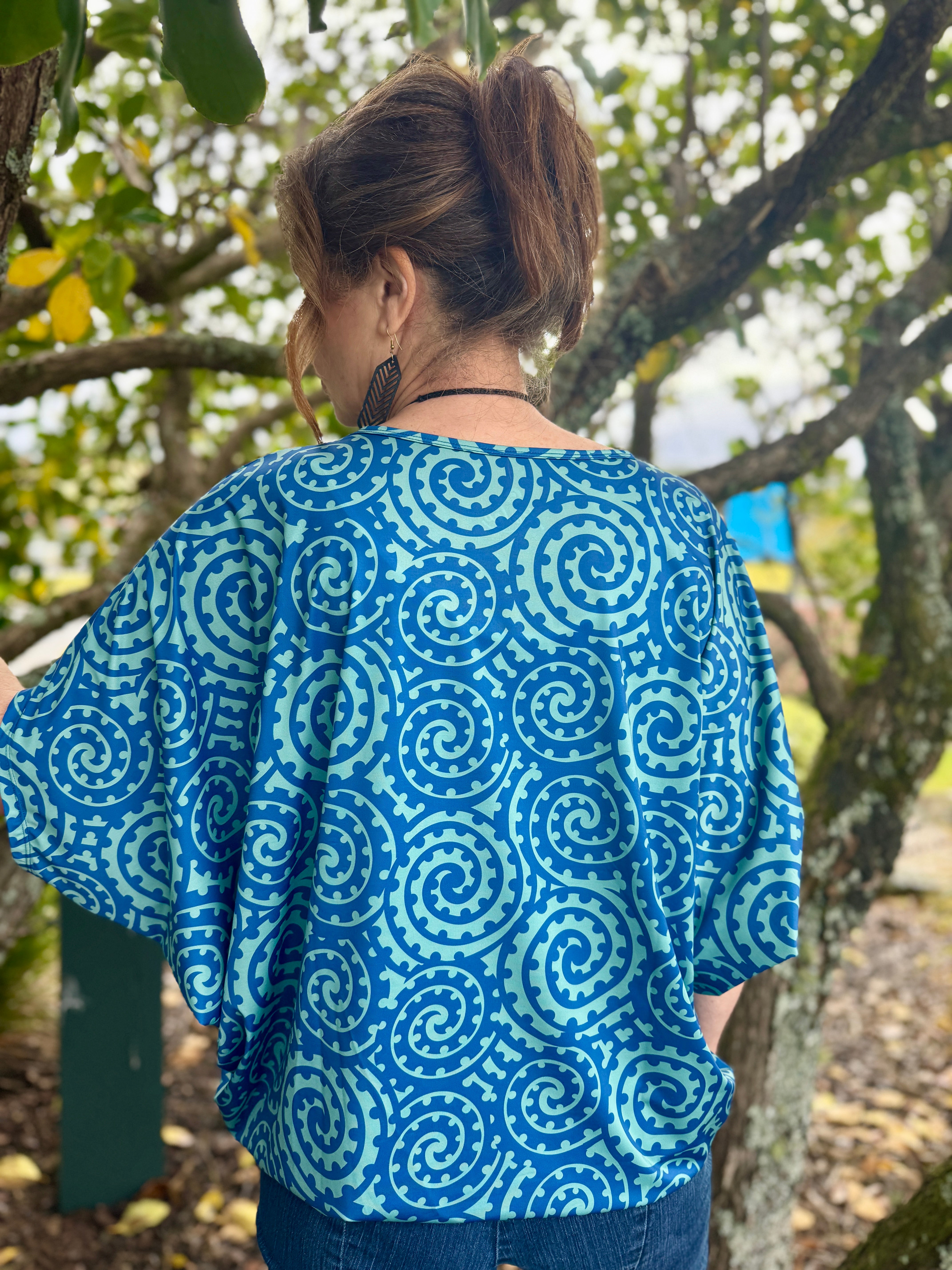 Takarangi Batwing Blouse