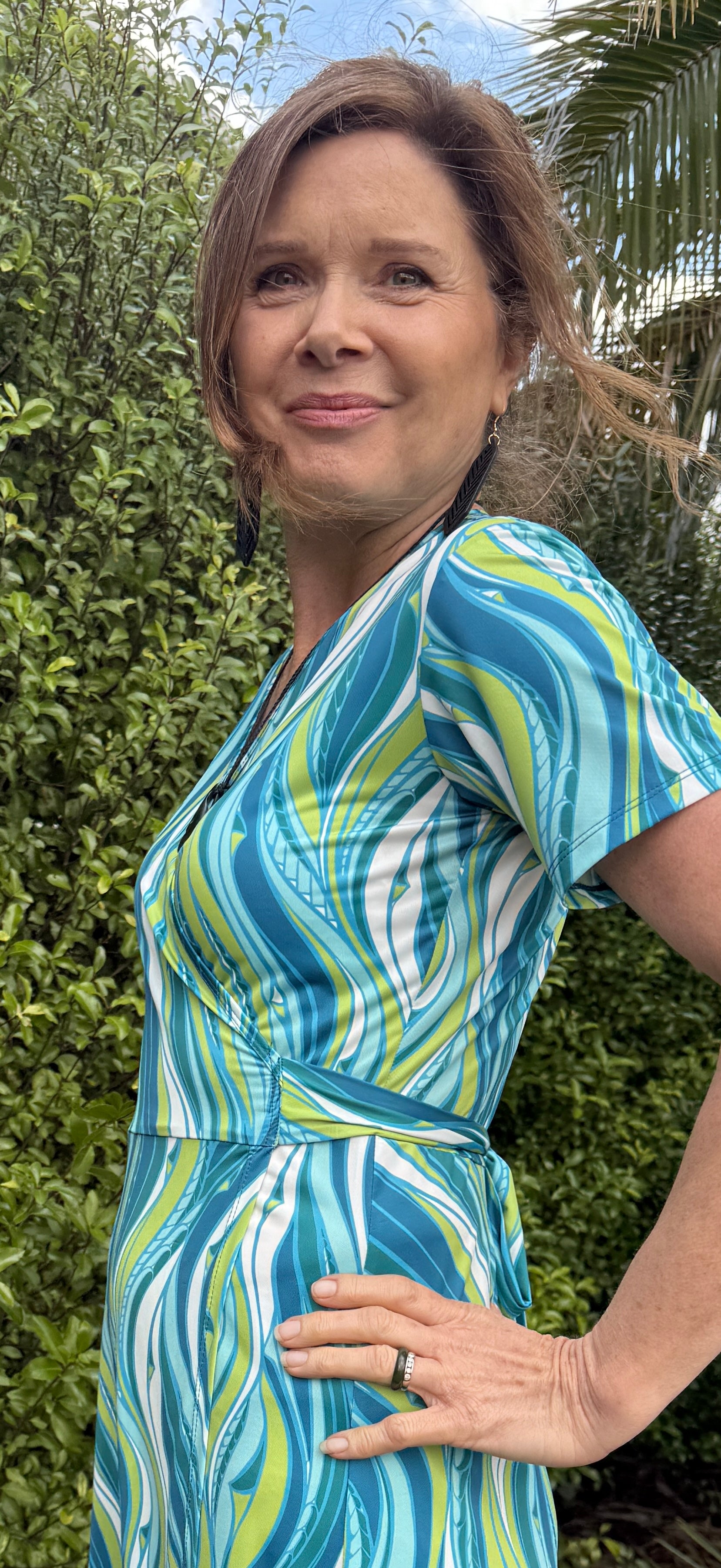 Rerenga Wrap Dress