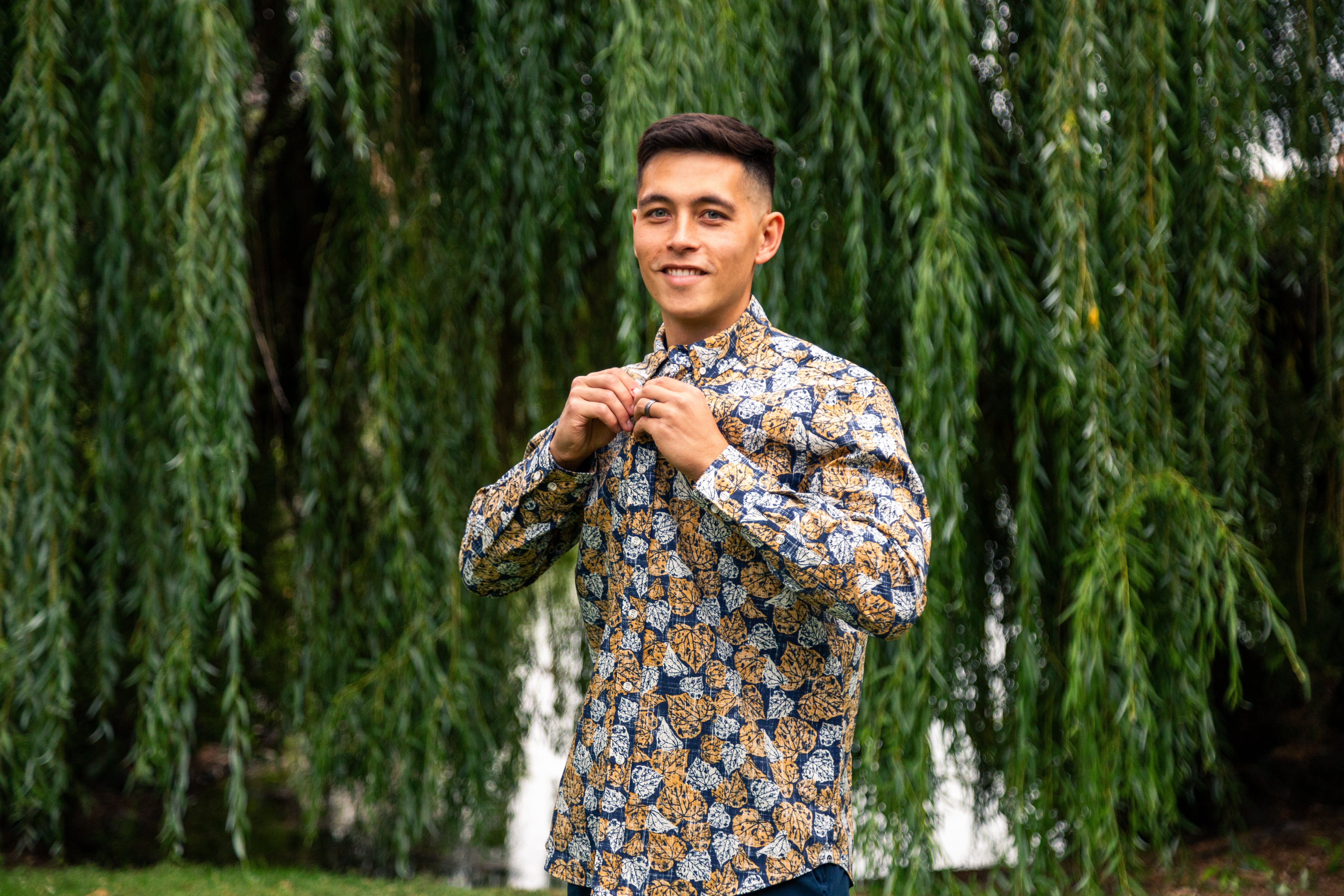 Kawakawa Kiwi Classic Long Sleeve Mens Shirt