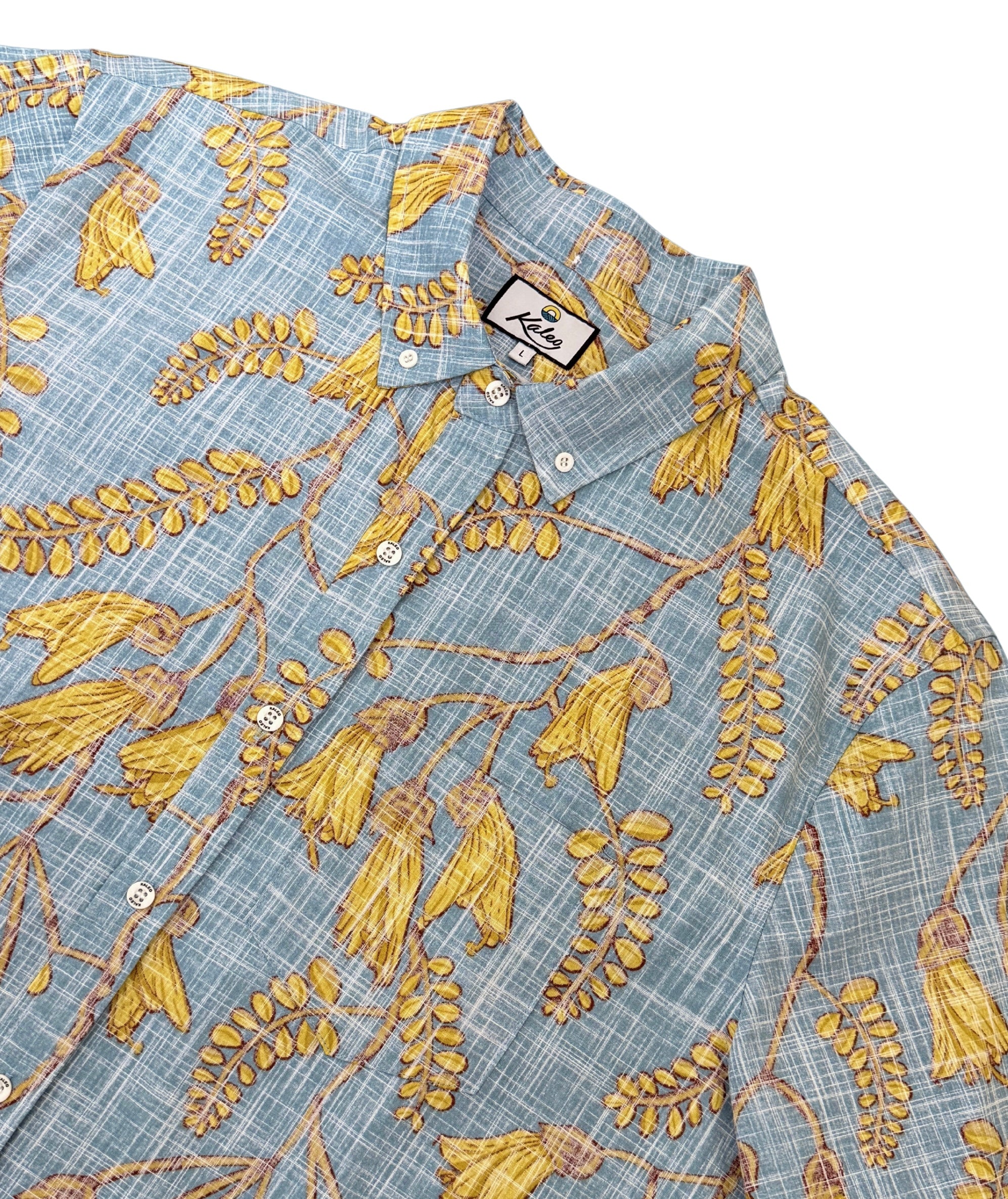 Kōwhai Mens Kiwi Classic Short Sleeve Shirt