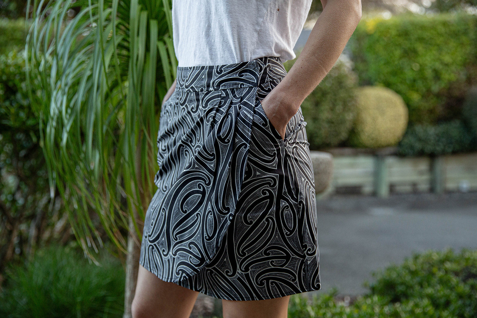 Kowhaiwhai  Beach Wrap Skirt