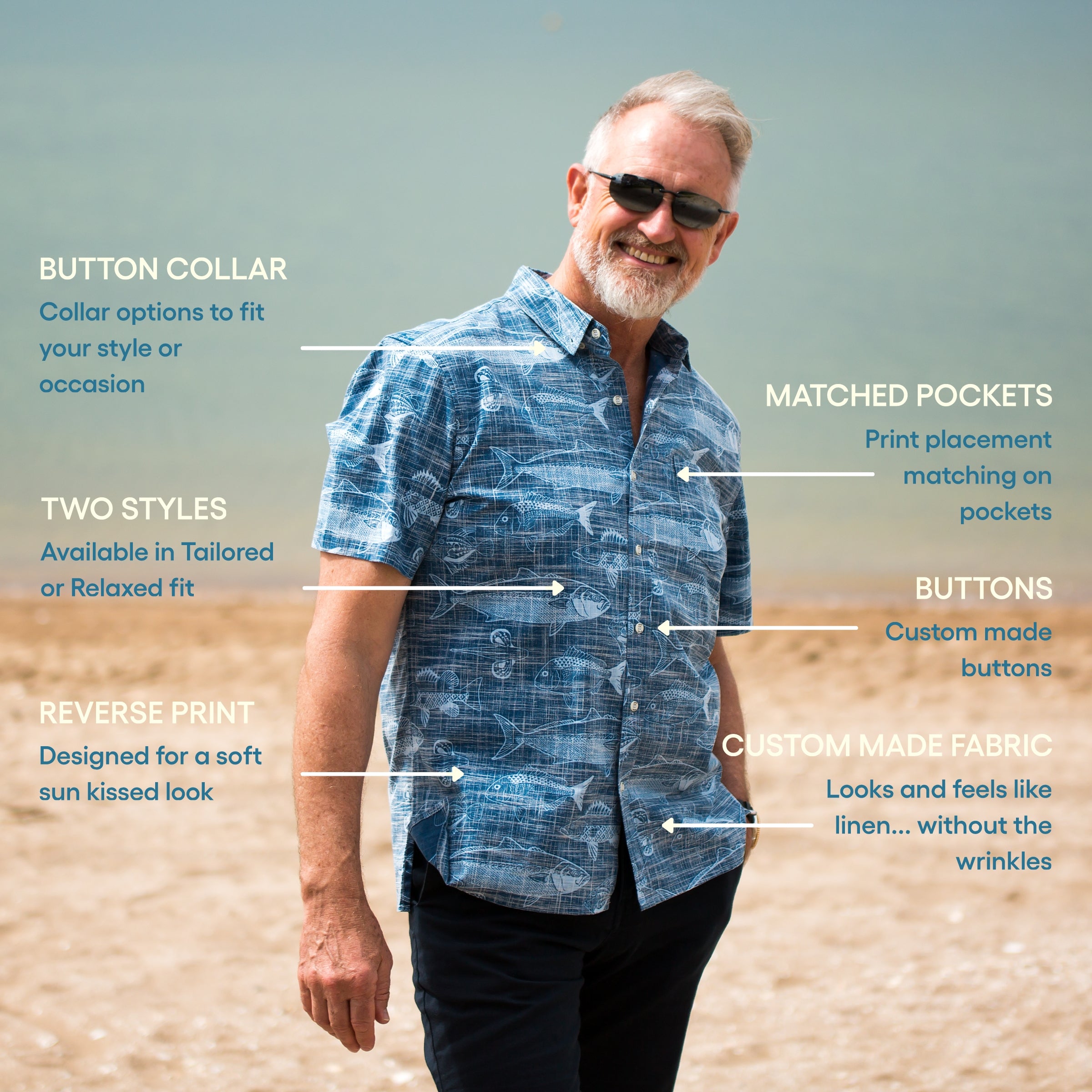 Kaleo Mens Shirt product features