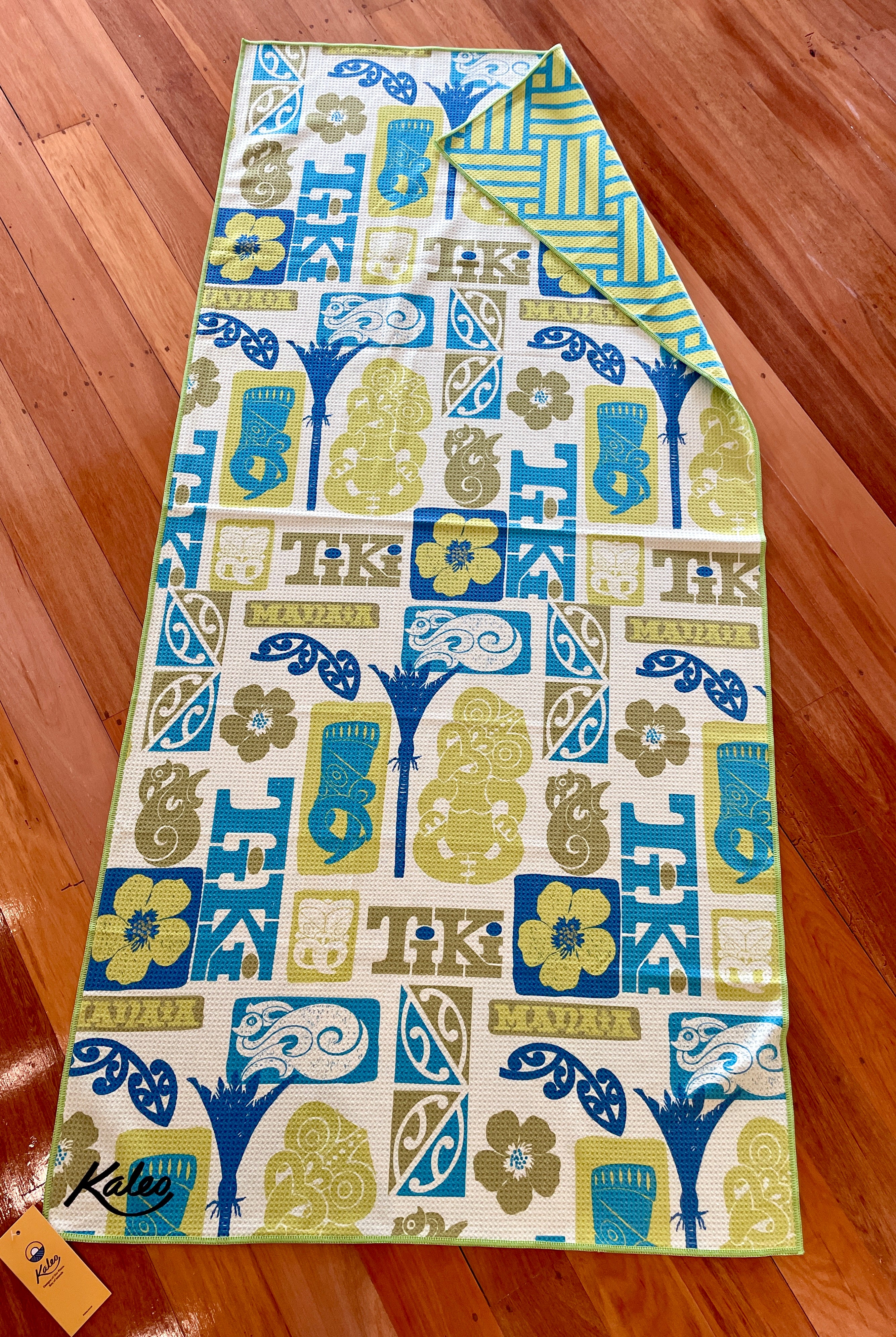 Tiki Manaia Beach Towel