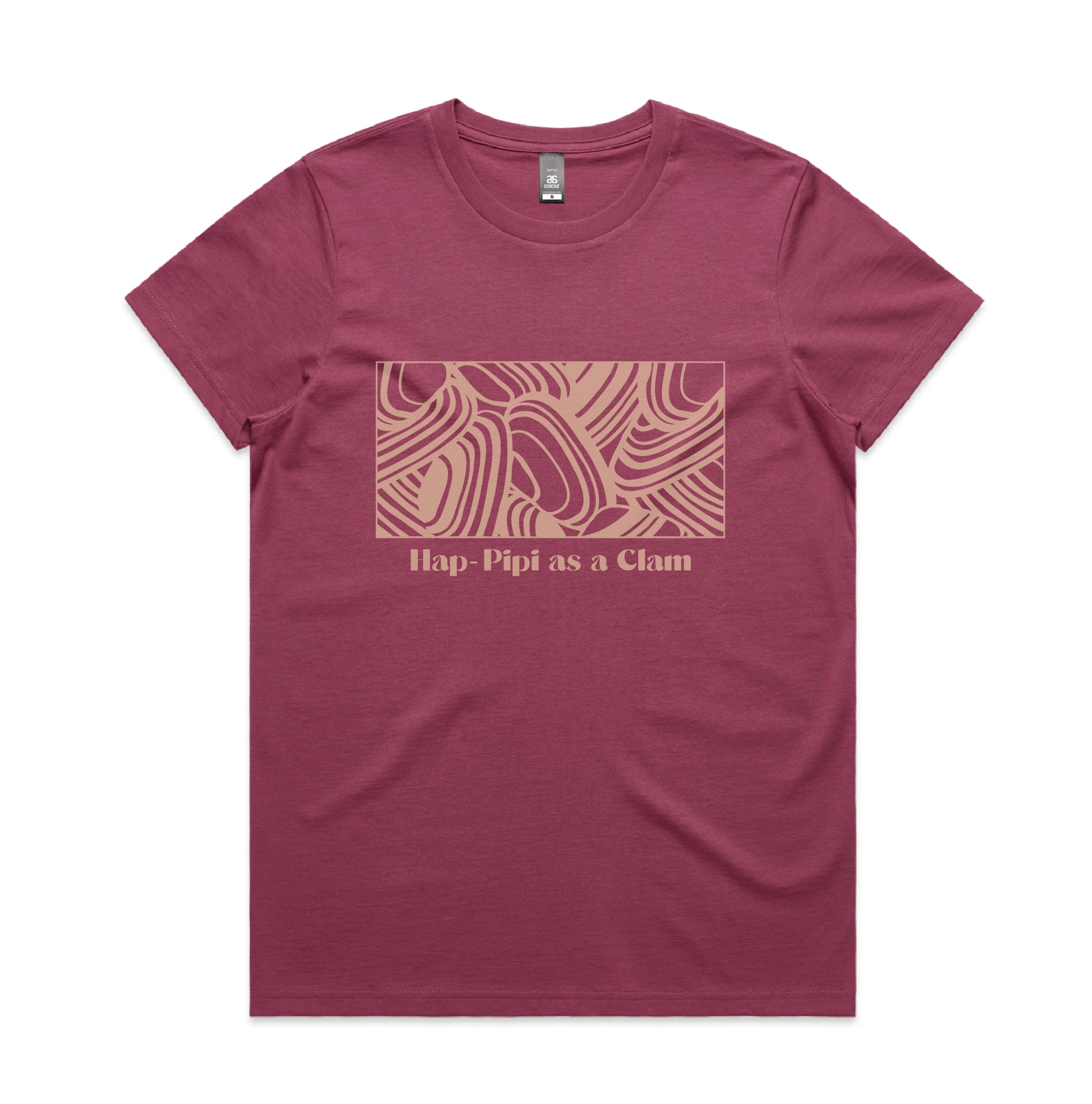 Hap-Pipi as a Clam Women's Tee shirt