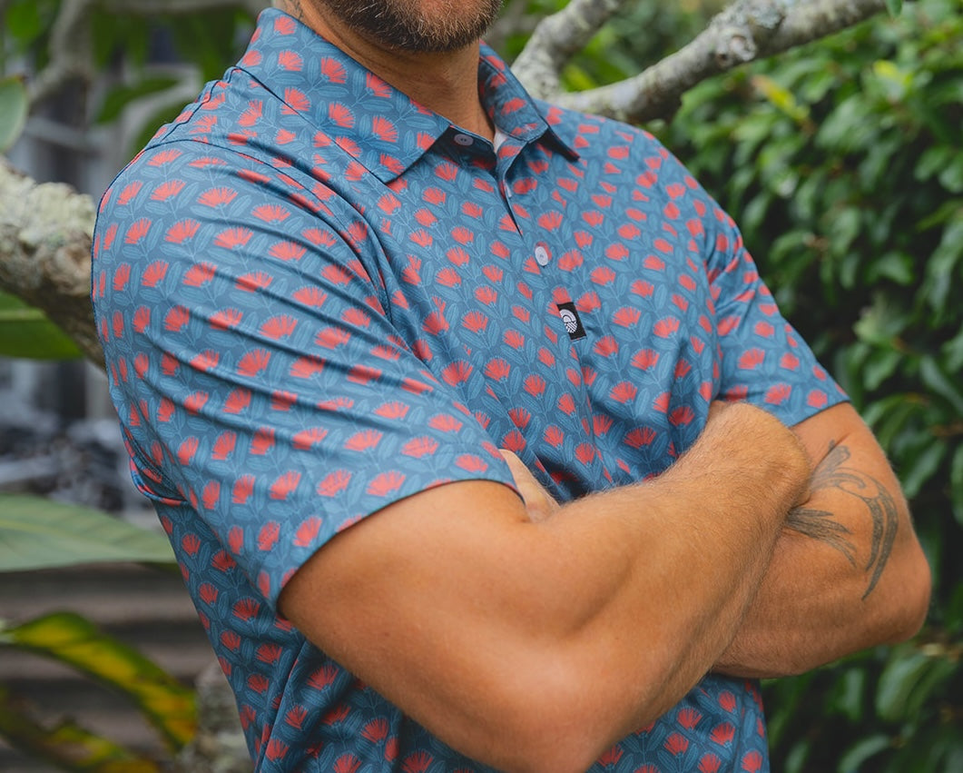 Mens Polo – Pōhutukawa