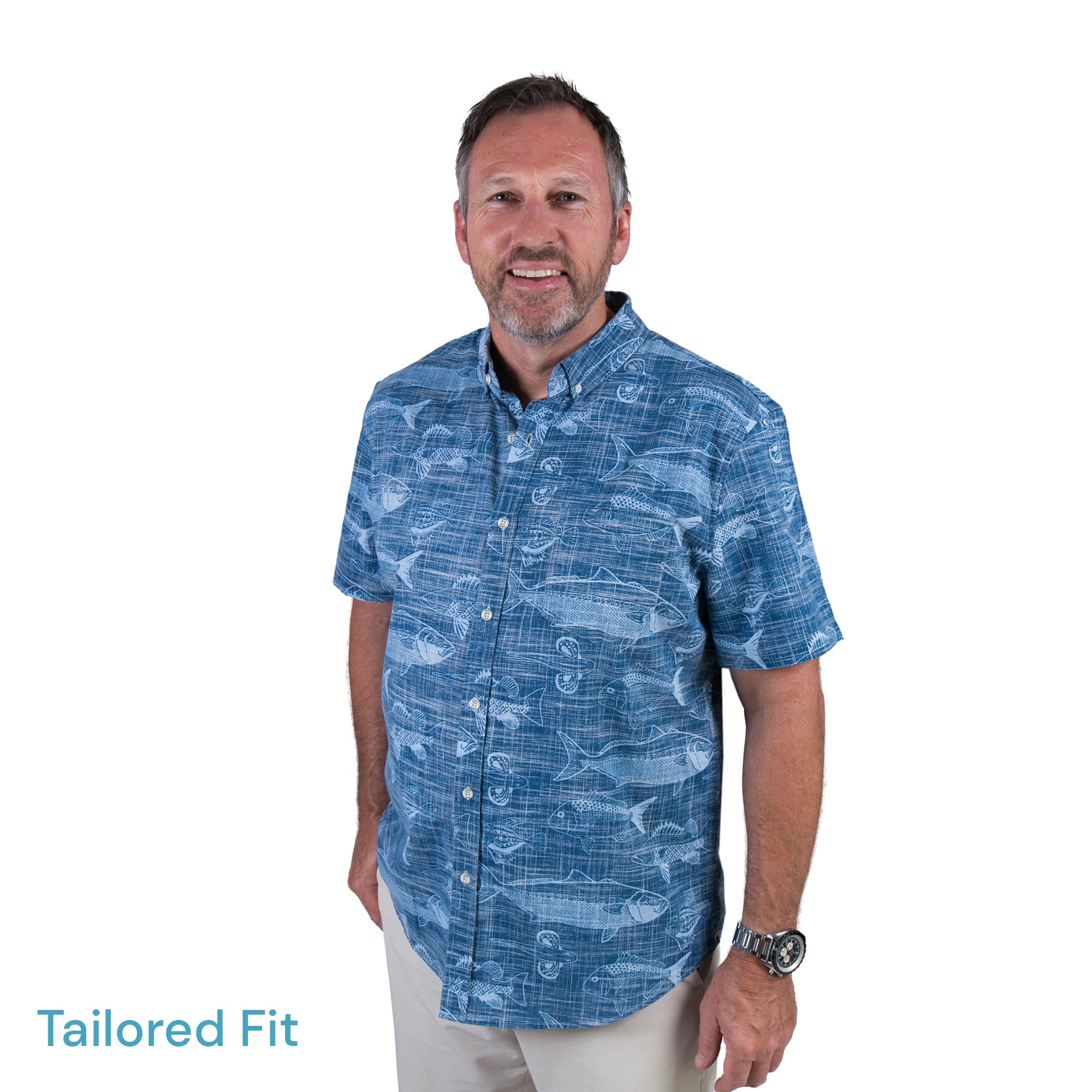 BOI Catch Kiwi Classic Short Sleeve Mens Shirt