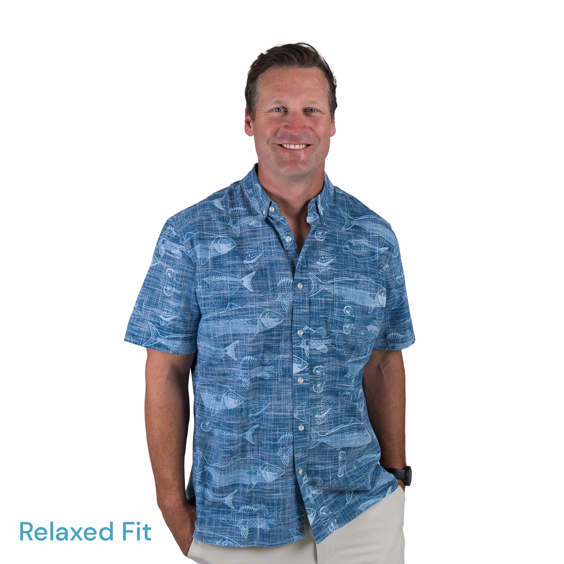 BOI Catch Kiwi Classic Short Sleeve Mens Shirt