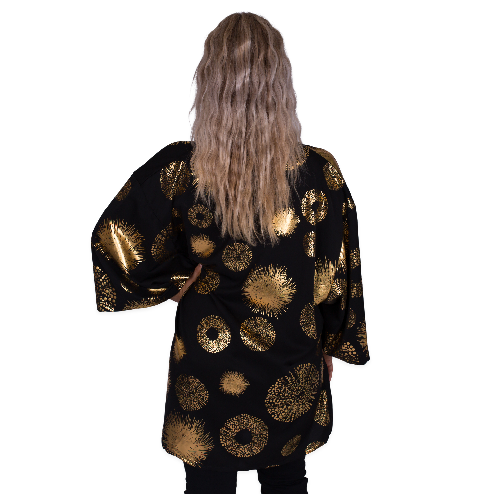 Gold Kina Kimono